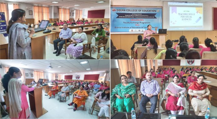 Dogra College of Education organized a series of extension lectures