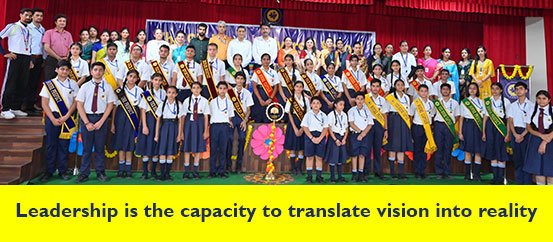 Leadership is the capacity to translate vision into reality