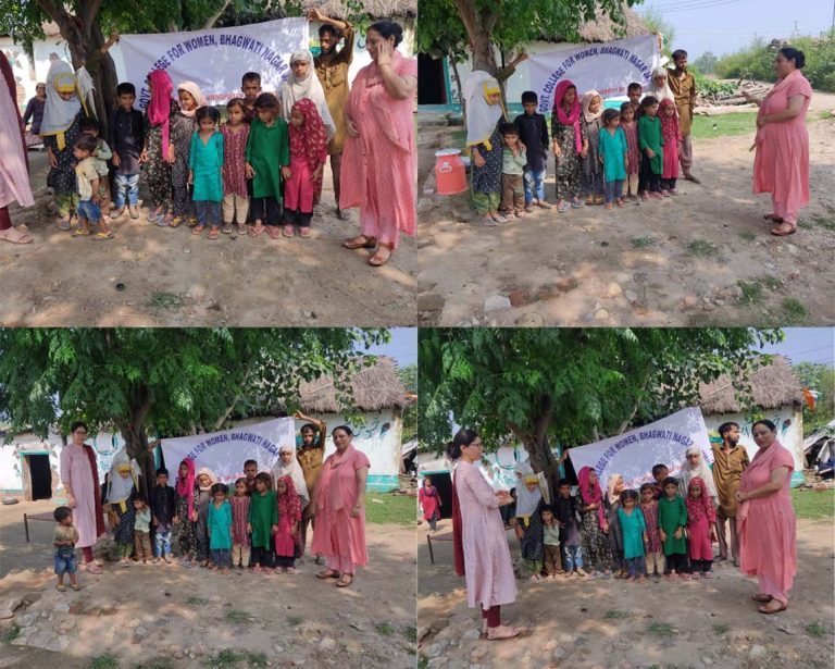 GCW Bhagwati Nagar organized an Awareness Campaign