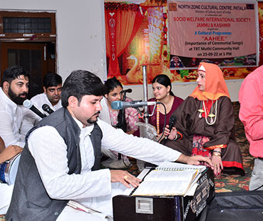 North Zone Cultural Centre & Socio-Welfare International Society Organized Cultural Programmes in Kashmiri Pandit Colonies at Jammu