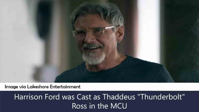 Harrison Ford was Cast as Thaddeus "Thunderbolt" Ross in the MCU