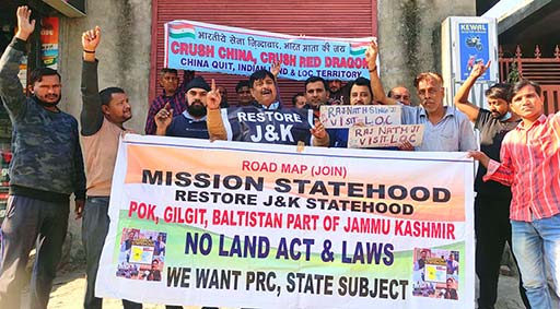 Dimple demands DM Rajnath Singh liberate POK, Gilgit and Baltistan and hand our Jammu Kashmir to the army